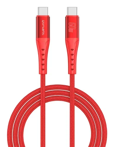 USB-C Kabel Primecord 60W 15M Rot