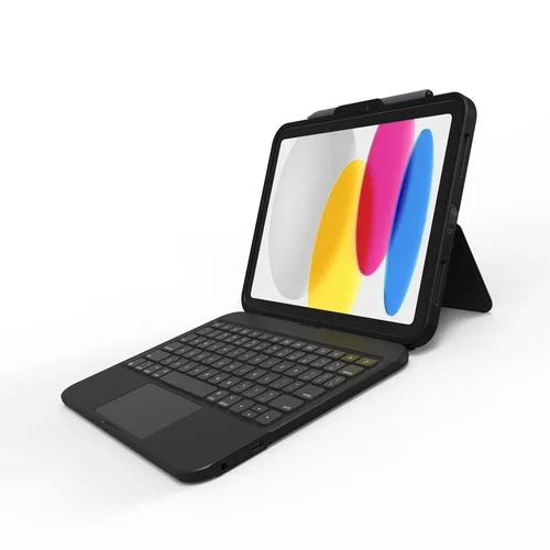 Zagg-KB-Tough Keys-Apple-iPad 1 10TH GEN/A16-Black-German (B2B B