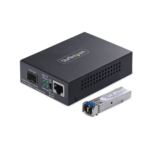 SM LC Fiber Media Converter .