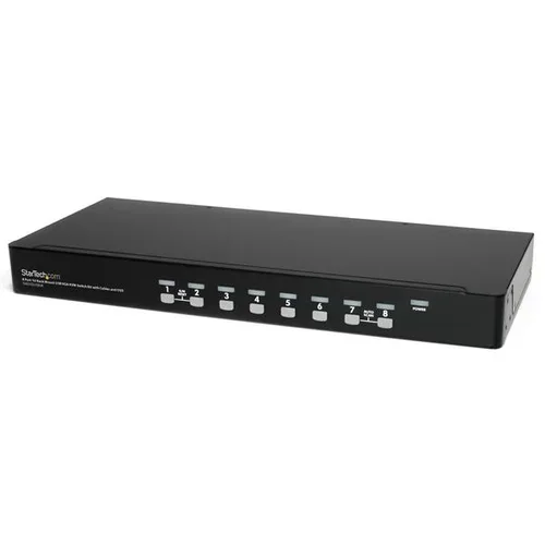 8 Port 1U USB KVM Switch Kit in
