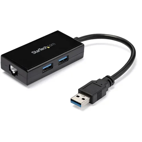 USB 3.0 Network Adapter + Hub in