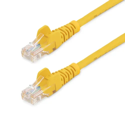 5M Yellow CAT5E Patch Cable Snagless Ethernet Cable - UTP