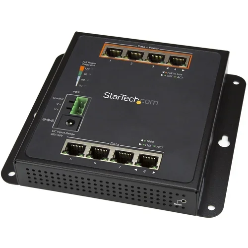 Ethernet Switch 8-Port 4X RJ45/4X Poe+/2GBIT/S