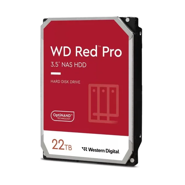 WD HD3.5" SATA3 22TB WD221KFGX / 24x7 / NAS (DI) 512MB / 7200rpm / CMR