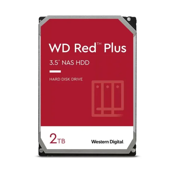 WD HD3.5" SATA3 2TB WD20EFPX / 24x7 / NAS (DI) 64MB / 5400rpm / CMR