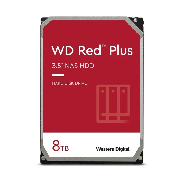 WD HD3.5" SATA3 8TB WD80EFPX / 24x7 / NAS (DI) 256MB / 5640rpm / CMR