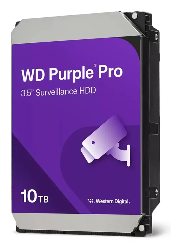 WD HD3.5" SATA3 10TB WD102PURP / Surveillance (Di)
