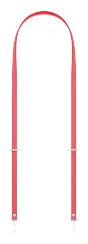 CROSSBODY STRAP - BRIGHT GUAVA