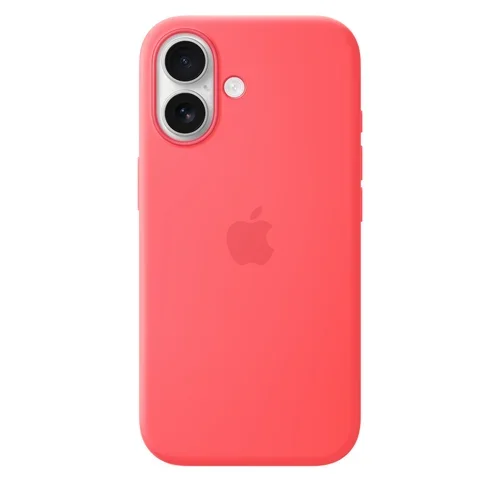IPHONE 17 SILICONE CASE WITH MAGSAFE BRIGHT GUAVA
