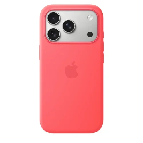 IPHONE 17 PRO SILICONE CASE WITH MAGSAFE BRIGHT GUAVA