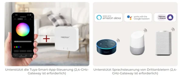 Synergy 21 LED Garten Lampe 6W RGB+CCT Dimm IP65 2,4 GHz Low Voltage *Milight/Miboxer*