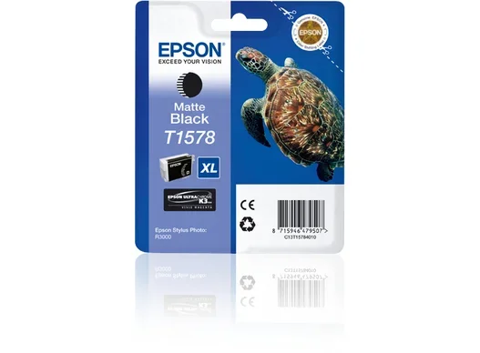 Epson T1578 Druckerpatrone 1 Stück(e) Original Hohe (XL-) Ausbeute Schwarz