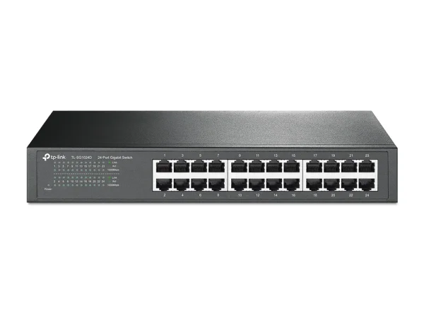TP-Link TL-SG1024D Netzwerk-Switch Unmanaged Gigabit Ethernet (10/100/1000) Grau