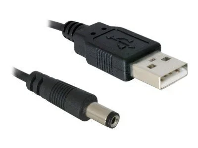 DELOCK Kabel USB Power Hohlstecker 5,4mm