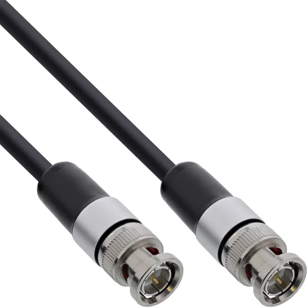 InLine® BNC Videokabel, 12G-SDI, 4K60Hz, 75 Ohm, 30m