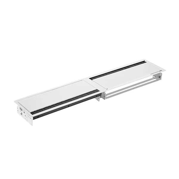 BACHMANN CONI DUO Einbaurahmen 12-fach, 2x 6-fach Rahmen weiss