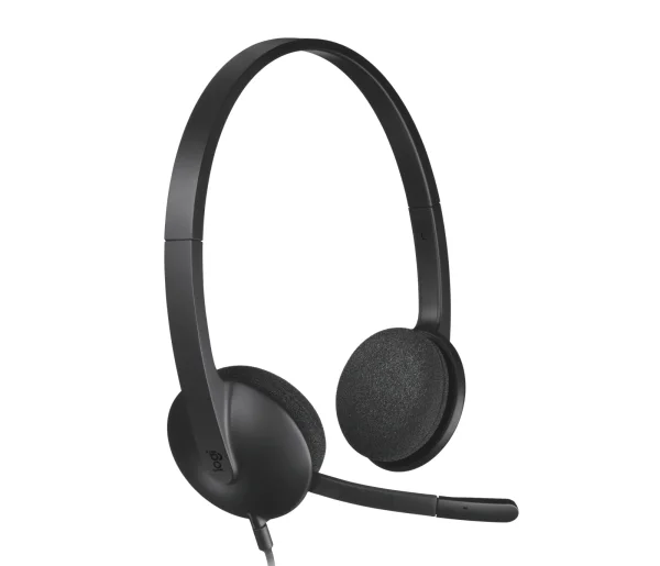 Logitech 981-000475 Kopfhörer & Headset Kabelgebunden Kopfband Büro/Callcenter USB Typ-A Schwarz