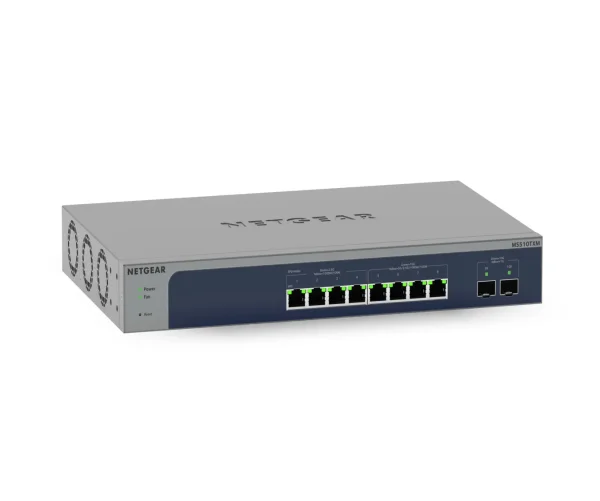 NETGEAR MS510TXM Netzwerk-Switch Managed L2/L3/L4 10G Ethernet (100/1000/10000) Grau, Blau