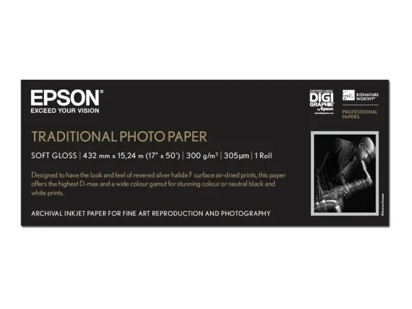 EPSON Traditional Photo Paper