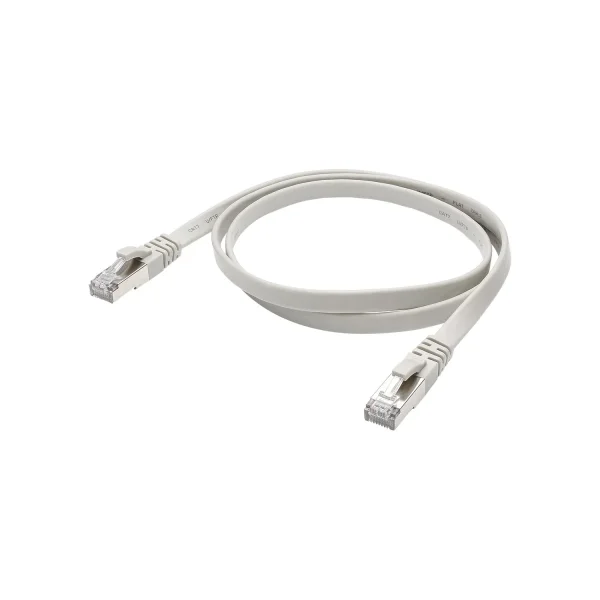 CAT.7/BASIC RJ45<>RJ45 Flachk. gr 2,00m