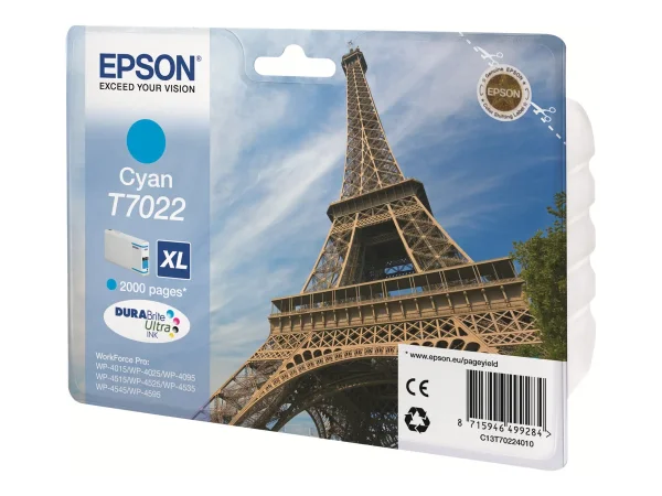 EPSON 6LB T7022 ink cartridge cyan high