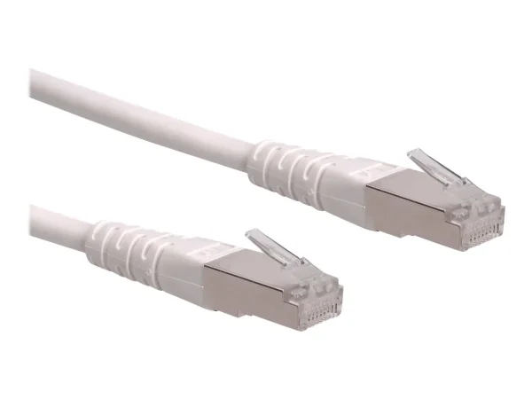 ROLINE Patchkabel Kat.6 PiMF weiss 20m