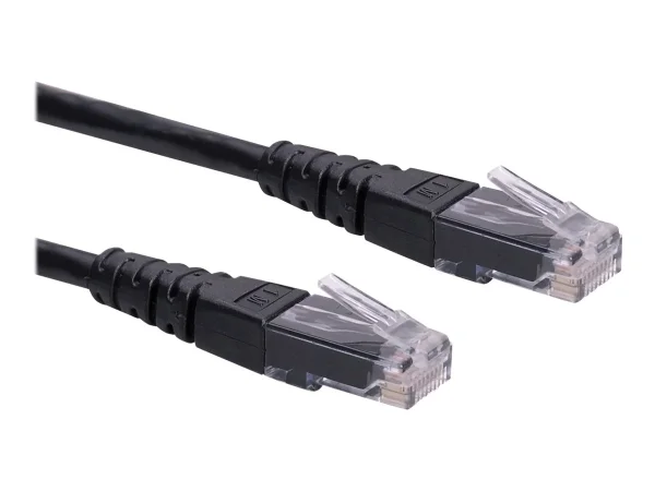 ROLINE Patchkabel Kat.6 schwarz 1,5m