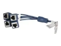 HPE X260 mini D-28 to 4-RJ45 0.3m RtrCbl