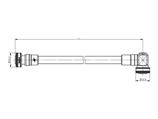 PUC TELE 4.3-10 Jumper Kabel 1/2z IP68