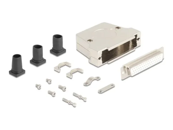 DELOCK Sub-D Steckergehäuse 50 Pin aus M