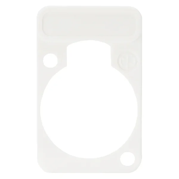 NEUTRIK Beschriftungsschild weiß