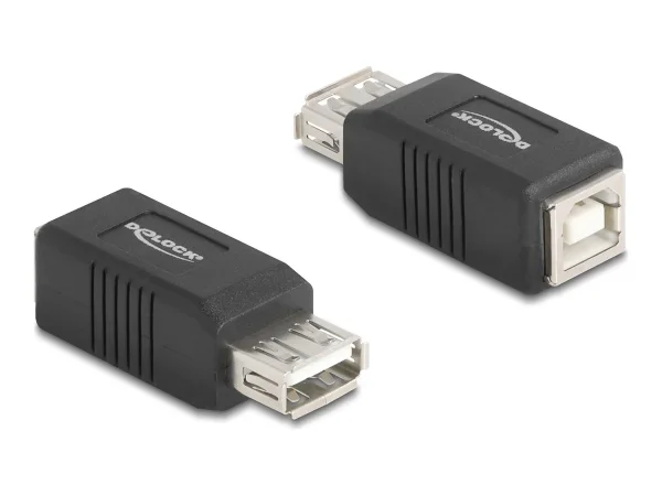 DELOCK USB 2.0 Adapter USB Typ-A Buchse