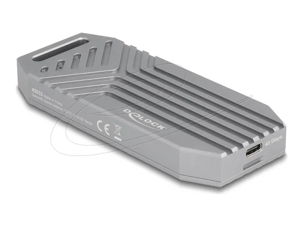 DELOCK M.2 NVMe SSD Gehäuse USB 40 Gbps