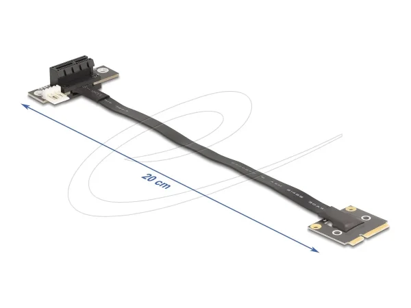 DELOCK Adapter Mini PCIe zu PCIe 3.0 x1