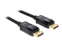 DELOCK Kabel Displayport St-St. Gold 1m