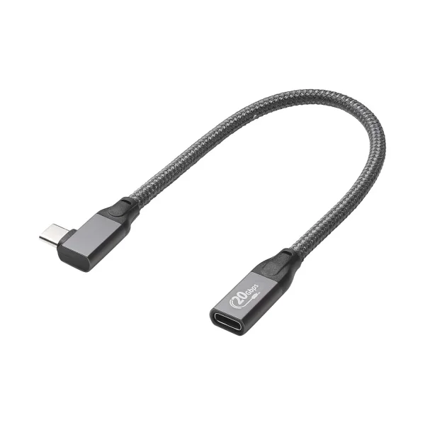 USB 3.2 USBC 90 m <> USB female C 0,25m