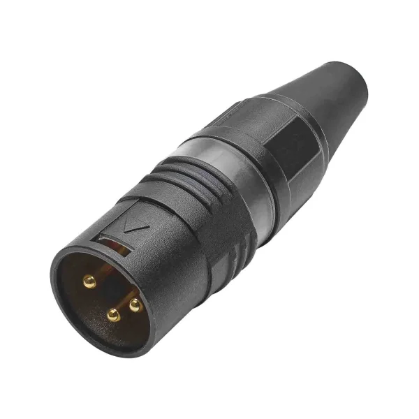 HICON-XLR Kabel-Stecker 3-pol PRO+