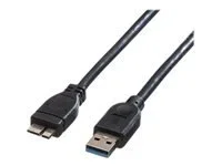 ROLINE USB 3.2 Gen 1 Kabel A ST 2m