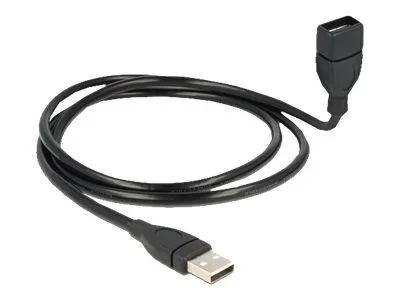 DELOCK Kabel USB 2.0-A>A ShapeCable 1m