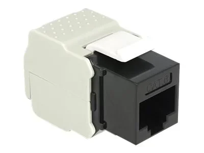 DELOCK Keystone RJ45> LSA Cat.6 UTP schw