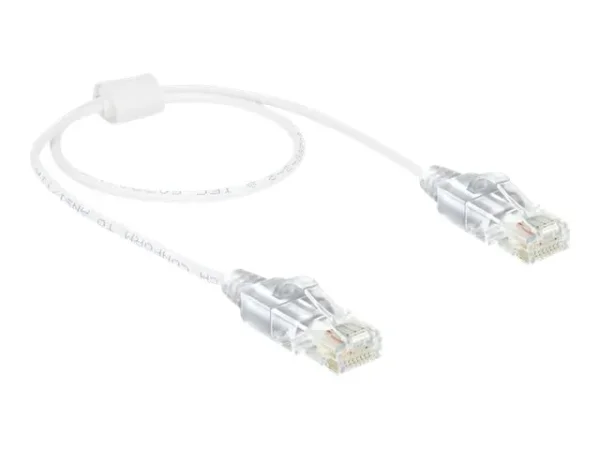 DELOCK Kabel RJ45 Cat.6 UTP slim 0,5m