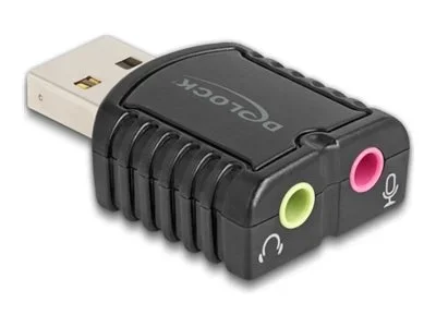 DELOCK Externe USB Soundkarte 24 Bit