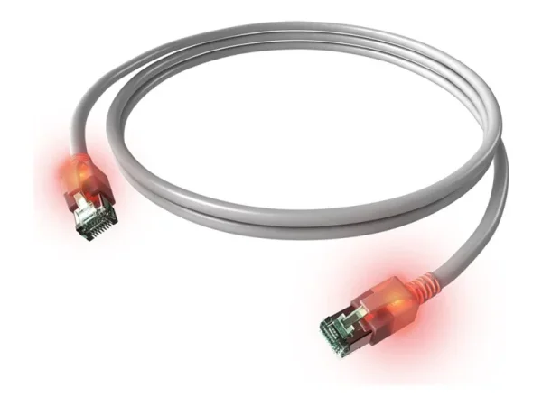 EASYLAN DualBoot LED Patchkabel RJ45 3m