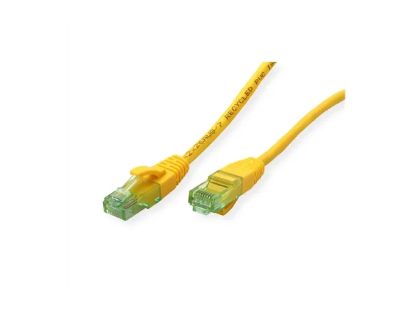 ROLINE RM Patchkabel Kat.6A UTP gelb 2m