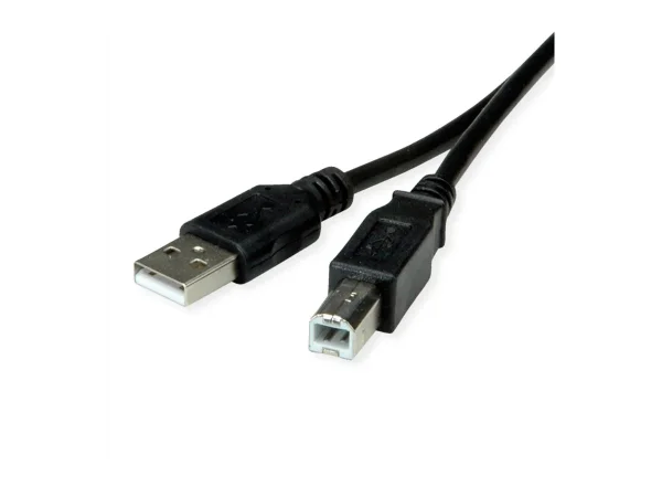 ROLINE RM USB 2.0 Kabel Typ A-B sw 1,8m
