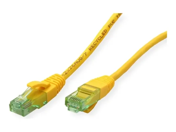 ROLINE RM Patchkabel Kat.6A UTP gelb 15m