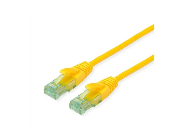 ROLINE RM Patchkabel Kat.6A UTP gelb 20m