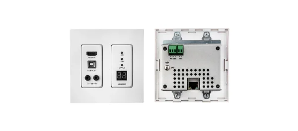 WP-EN6 – 4K60Hz 4:2:0 1G HDCP 2.2 PoE Video-Encoder zur Installation in einem Unterputz-Doppelgehäuse