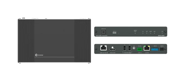 EXT3-C-XR-T – HDBaseT 3.0 Transmitter für 4K60 4:4:4 USB-C DP alt-mode, USB, Ethernet, RS–232, und IR, mit eXtra Reichweite