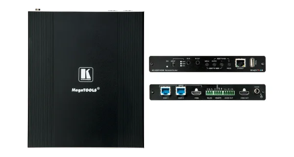 VP-427X2 – 4K HDR HDBT Empfänger/Scaler mit 2 HDBaseT-Eingängen und 1 HDMI-Eingang